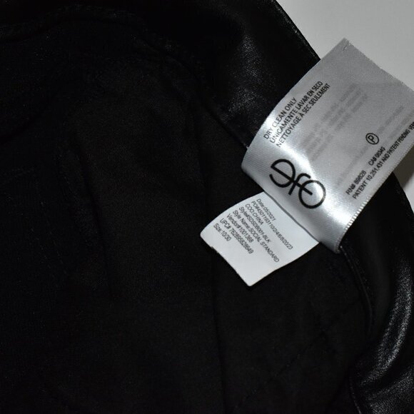 Social Standard by Sanctuary Faux Leather Ankle Skinny Pants Black Size … - Picture 10 of 10